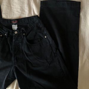 Vintage Black Flare Guess Jeans